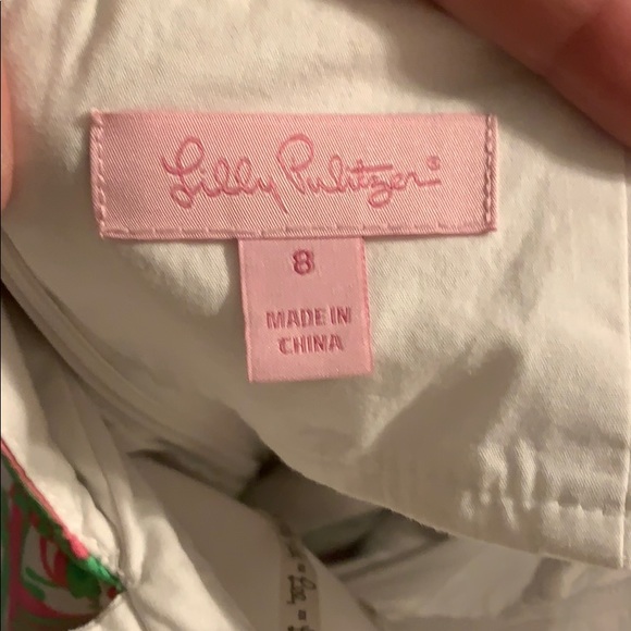 Lily Pulitzer strapless dress, size 8 - Picture 4 of 4